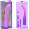 vibrateur rechargeable bgee heat infinite deluxe lavande silicone