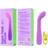 vibrateur rechargeable bgee heat infinite deluxe lavande silicone