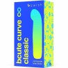 vibrateur rechargeable bcute curve infinite classique bleu silicone