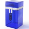 vibrateur rechargeable en silicone bleu bcute curve infinite classic édition limitée
