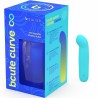 vibrateur rechargeable en silicone bleu bcute curve infinite classic édition limitée