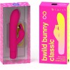 vibrateur rechargeable classique bwild bunny infinite silicone rose