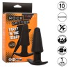 rock bottom tapered anal plug 10 vibrations silicone noir