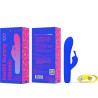 vibrateur rechargeable classique bwild bunny infinite silicone bleu