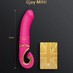 vibrateur gjay mini rose en silicone