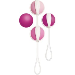 set 4 boules de geisha mini violet