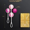 set 4 boules de geisha mini violet