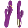 apolo vibrateur multifonction rechargeable 7 vibrations avec langue oscillante violet