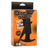 rock bottom tapered anal plug 10 vibrations silicone noir