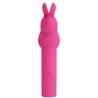vibrateur en silicone gerardo fuschia rabbit
