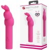 vibrateur en silicone gerardo fuschia rabbit