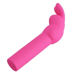 vibrateur en silicone gerardo fuschia rabbit
