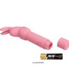 vibrateur en silicone lapin rose gerardo