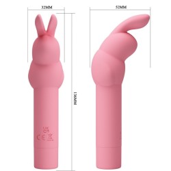 vibrateur en silicone lapin rose gerardo