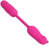 nobikuma balle vibrante en silicone rose