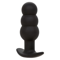 rock bottom plug anal perlé 10 vibrations silicone noir