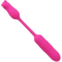 nobikuma balle vibrante en silicone rose
