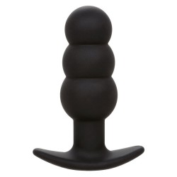 rock bottom plug anal perlé 10 vibrations silicone noir