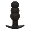 rock bottom plug anal perlé 10 vibrations silicone noir
