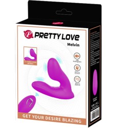 masseur de clitoris melvin avec télécommande