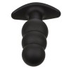 rock bottom plug anal perlé 10 vibrations silicone noir