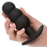rock bottom plug anal perlé 10 vibrations silicone noir