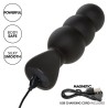 rock bottom plug anal perlé 10 vibrations silicone noir
