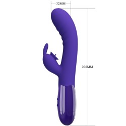 vibrateur cerberus youth lapin violet