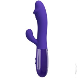 vibrateur snappy youth & stimulateur de point g violet