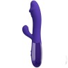 vibrateur snappy youth & stimulateur de point g violet