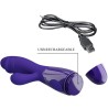 vibrateur snappy youth & stimulateur de point g violet