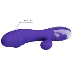 vibrateur snappy youth & stimulateur de point g violet