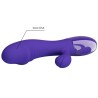 vibrateur snappy youth & stimulateur de point g violet