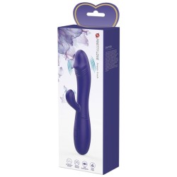 vibrateur snappy youth & stimulateur de point g violet