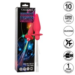 southern lights light up plug anal 10 vibrations silicone rose