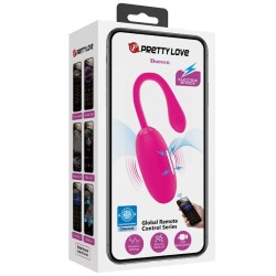 oeuf vibrant rechargeable doreen magenta télécommande