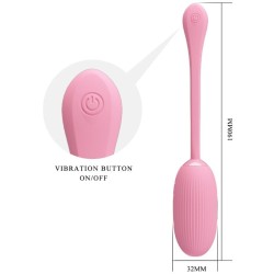 oeuf vibrant rechargeable rose doreen