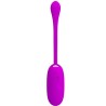 oeuf vibrant julius imperméable-rechargeable violet