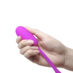 oeuf vibrant julius imperméable-rechargeable violet
