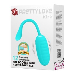 kirk oeuf vibrant rechargeable vert clair