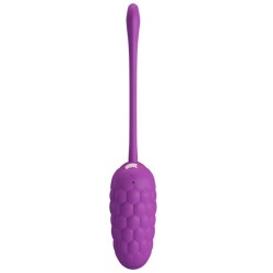 oeuf vibrant  texture marine rechargeable violet
