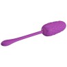 oeuf vibrant  texture marine rechargeable violet