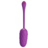 oeuf vibrant  texture marine rechargeable violet