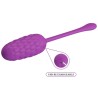 oeuf vibrant  texture marine rechargeable violet