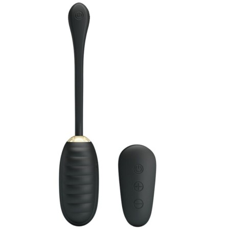 doreen oeuf vibrant rechargeable de luxe noir télécommande