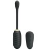 doreen oeuf vibrant rechargeable de luxe noir télécommande