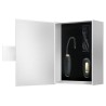 doreen oeuf vibrant rechargeable de luxe noir télécommande