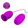 vibrateur rechargeable daisy dual egg violet