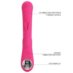 vibrateur lamar lapin et point g rose