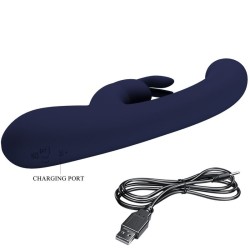 vibrateur lamar lapin et point g bleu